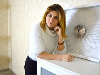 Seksikäs profiilivalokuva KateBelle kuumaa webcam live show'ta varten!